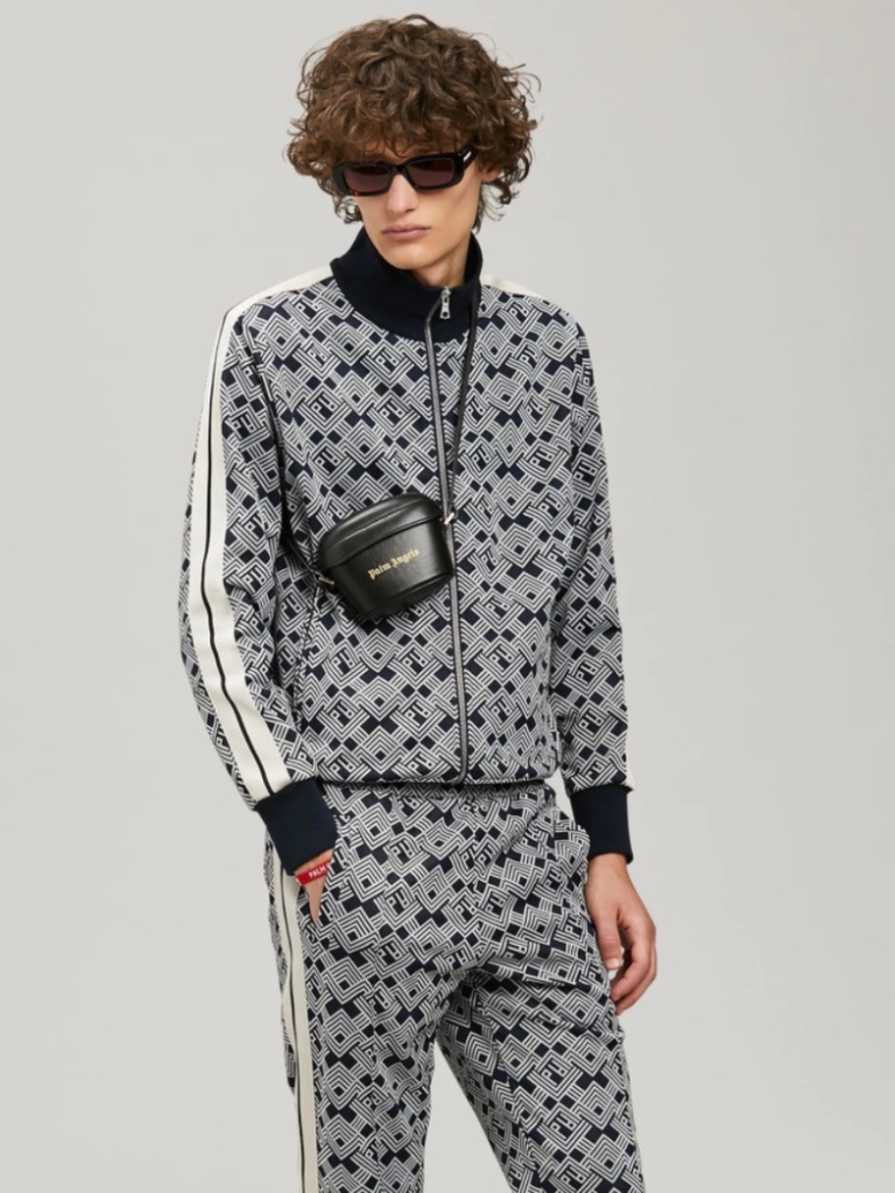 Palm Angels Monogram Track Jacket and Pants set